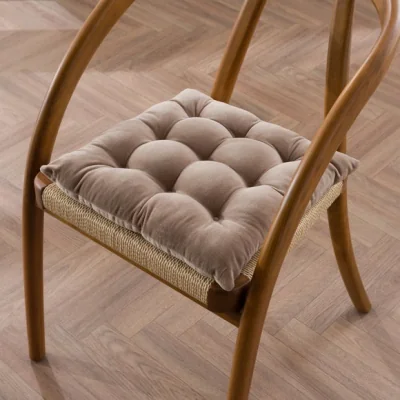 Dunelm Clara Velvet Seat Pad