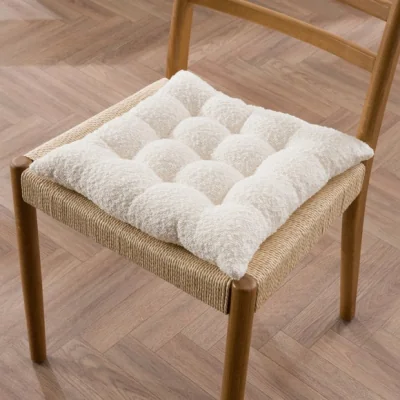 Dunelm Boucle Seat Pad