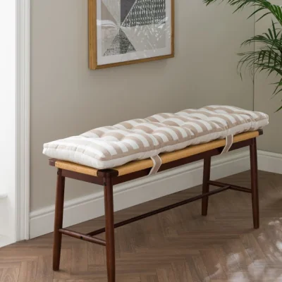 Dunelm Striped Bench Pad