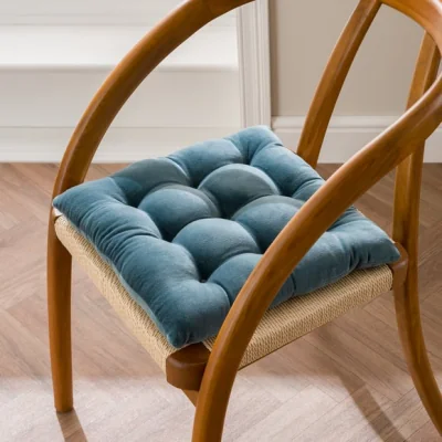 Dunelm Clara Velvet Seat Pad