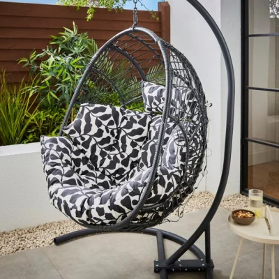 Dunelm Replacement Flori Pattern Egg Chair Cushion