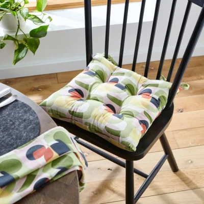 Dunelm Disney Mickey Mouse Seat Pad MultiColoured