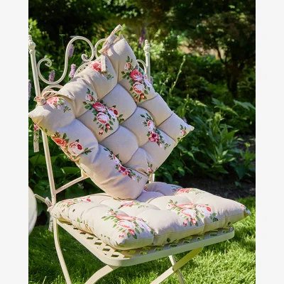 Dibor Country Floral Outdoor Seat Pad
