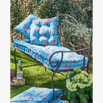 Dibor Blue Rose Garden Cushion Collection