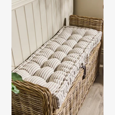 Dibor Pyreneés Grey Stripe Indoor Bench Cushion