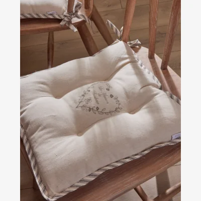 Dibor Set of 2 Bonheur Seat Pads
