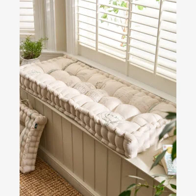Dibor Belle Jardinere Green Indoor Bench Cushion