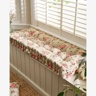 Dibor Vintage Rose Indoor Bench Cushion