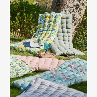 Dibor Long Outdoor Floor Cushion Collection