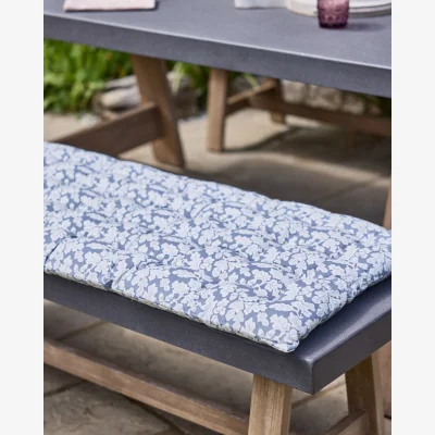 Dibor Oakwood Leaf Print Bench Cushion