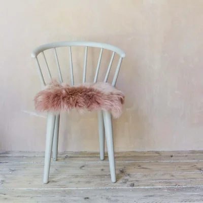 Graham & Green Rose Sheepskin Seat Pad