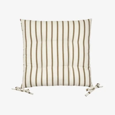 Made in Design Franca Seat cushion textile brown / 44 x 42 cm - BROSTE COPENHAGEN