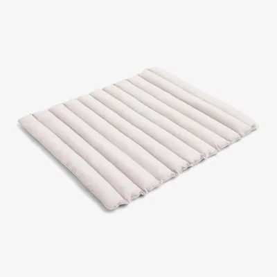Nordic Nest HAY Palissade Dining Soft Quilted bench cushion Cream white