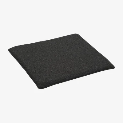 Nordic Nest Brafab Frisk seat cushion Teddy black 43x41 cm