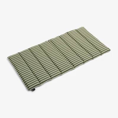 Nordic Nest HAY Terrazza Folding seat cushion Olive bold stripe 82x40 cm