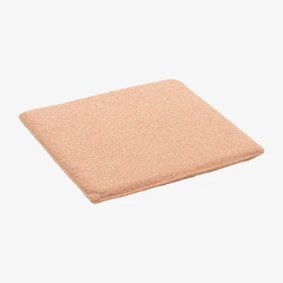 Nordic Nest Brafab Frisk seat cushion Teddy orange 37x37 cm