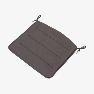 Nordic Nest Muuto Linear Steel seat cushion for armchair Dark grey