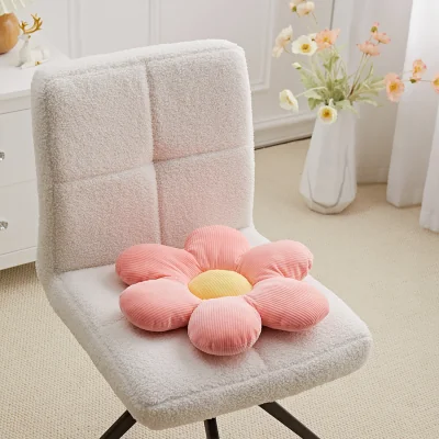 The Range Flower Seat Cushion - Pink