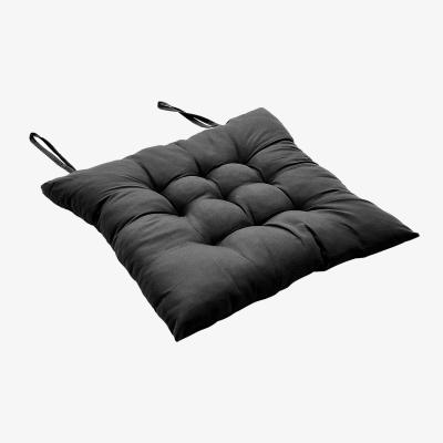 The Range Lifeideas 4-Piece Square Seat Cushion, - Black