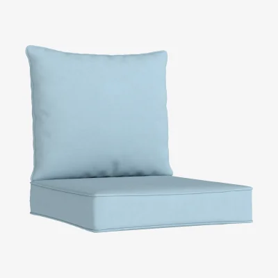 The Range Outsunny Outdoor Back and Seat Cushion Set - Grey