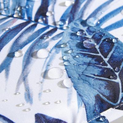 The Range Sunlounger Pad Printed Water And Fade Resistant - Tropical