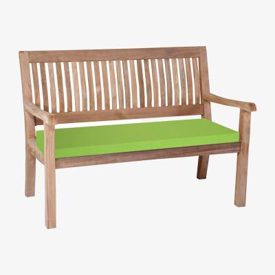 The Range Water Resistant Bench Pad 3 Seater - Lime Green