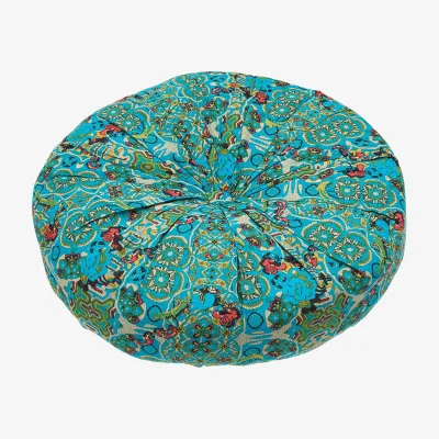 The Range Round Tatami Floor Seat Cushion - Blue