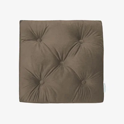The Range Suede Velvet Booster - Brown