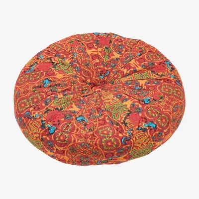 The Range Round Tatami Floor Seat Cushion - Orange