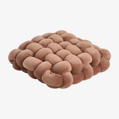 The Range Soft Woven Seat Cushion - Milk Tea Colour