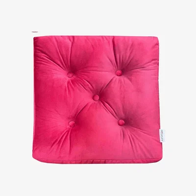 The Range Suede Velvet Booster - Red