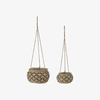 Amara Bloomingville - Reese Hanging Flowerpot - Set of 2