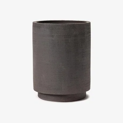 Amara Serax - Cylinder Plant Pot - Black - Large