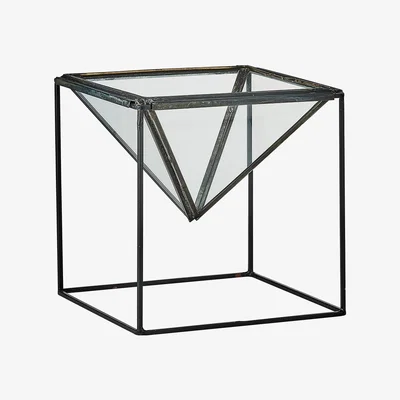 Amara Nkuku - Karana Planter on Stand - Antique Black