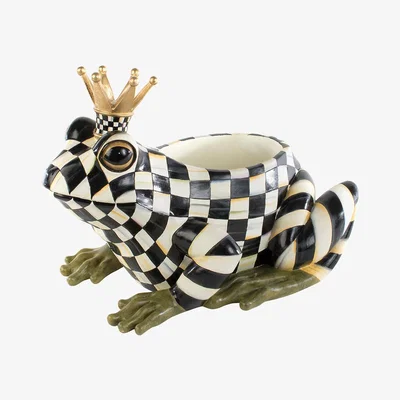 Amara MacKenzie-Childs - Fergal the Frog Planter