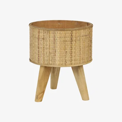 Amara Light & Living - Canya Deco Flowerpot - Natural - Small