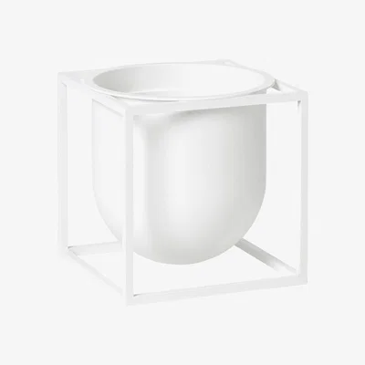 Amara By Lassen - Kubus Flowerpot - Medium - White