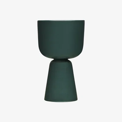 Amara Iittala - Nappula Plant Pot - Dark Green - Large