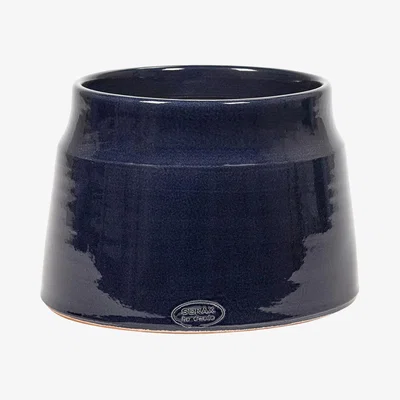 Amara Serax - Glazed Shades Flower Pot - Dark Blue - Small
