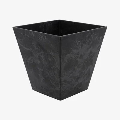 Amara IvyLine - Artstone Ella Pot - Black - 35cm