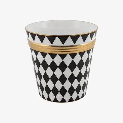 Amara Halcyon Days - Parterre Plant Pot - Large - Black