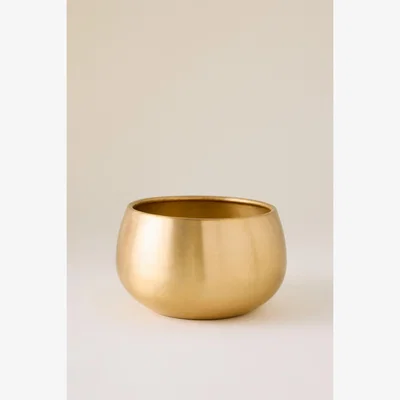 Anthropologie nkuku Atsu Brass Planter