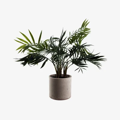 Arighi Bianchi Artificial Mini Palm in Decorative Planter