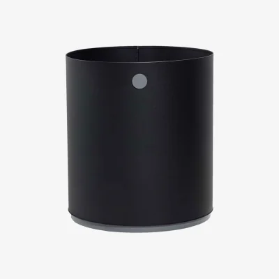 Barker and Stonehouse Cane Line Grow Medium Planter, Black | Barker & Stonehouse