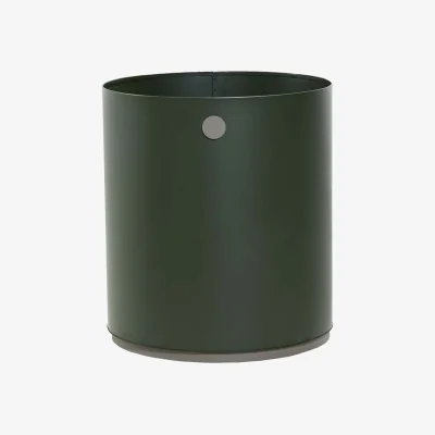 Barker and Stonehouse Cane Line Grow Medium Planter, Green | Barker & Stonehouse