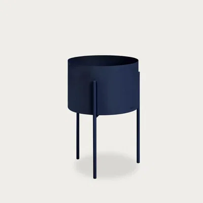 Bombinate.com Blue Maki Plant Pot Wide