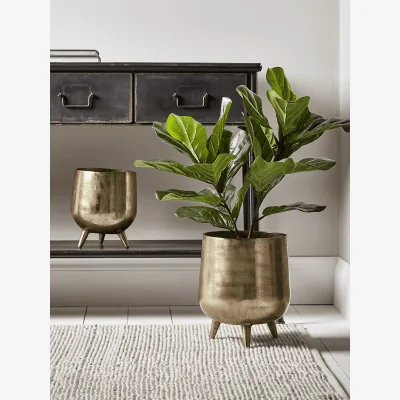 Cox and Cox Two Textured Standing Planters