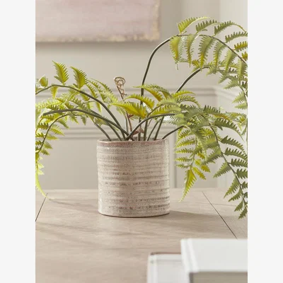 Cox and Cox Reactive Glaze Planter