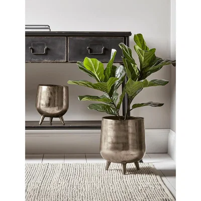 Cox and Cox Two Textured Standing Planters