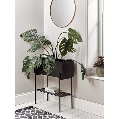 Cox and Cox Metal Standing Trough Planter